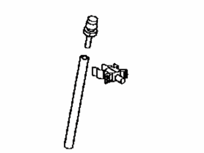 Lexus 41507-60170 Tube, Front Differential Lock Actuator Breather