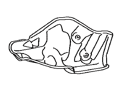 Lexus 17167-0S010 INSULATOR, Exhaust Manifold Heat