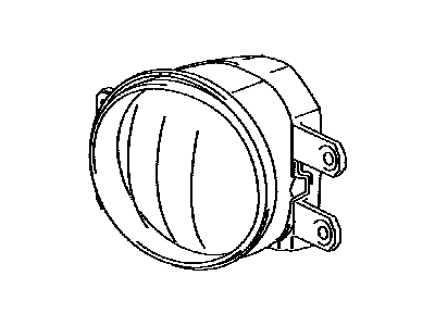 Lexus 81210-0D042 Lamp Assembly, Fog, RH