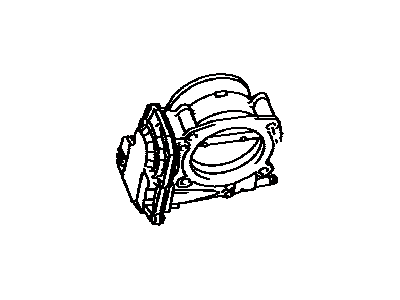 2009 Lexus LX570 Throttle Body - 22030-0S010