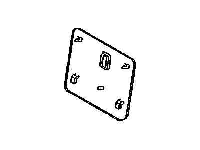 Lexus 71702-60150-C0 Board Sub-Assembly, Rear Seat