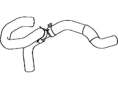 Lexus 87209-60C11 Hose, Heater Water, Outlet A