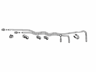 Lexus 36407-60190 Hose Sub-Assy, Transfer Breather