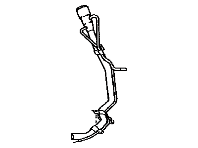 Lexus 77201-60C40 Pipe Sub-Assembly, Fuel