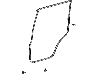 Lexus LX570 Door Seal - 67871-60110