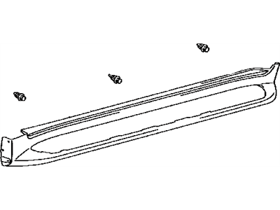 Lexus 51774-60230-C0 Cover, Step Plate, LH