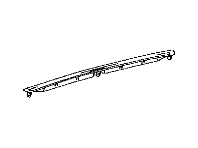 Lexus 55981-60041-C0 GARNISH, DEFROSTER Nozzle