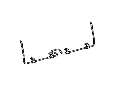 Lexus 68870-60021 Bar Assembly, Back Door