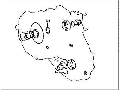 Lexus 04362-60871 Gasket Kit, Transfer