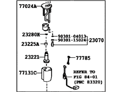 2018 Lexus LX570 Fuel Sending Unit - 77020-60530