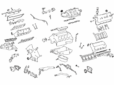 Lexus 04112-38140 Gasket Kit, Engine Valve Grind