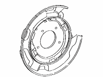 2010 Lexus LX570 Backing Plate - 46504-60360