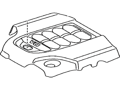 2009 Lexus LX570 Engine Cover - 11209-38030