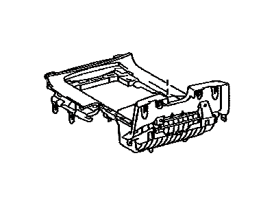 Lexus 58804-60800-C0 Panel Sub-Assembly, Console