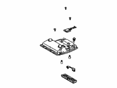 Lexus 81260-60F40-A1 Lamp Assy, Map