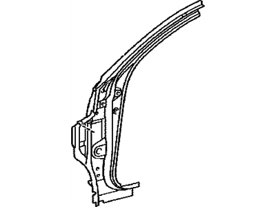 Lexus 61131-60240 Pillar, Front Body, Outer RH