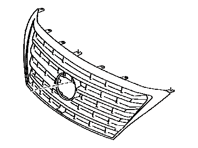 Lexus 53101-60903 Grille, Radiator