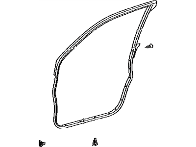 2018 Lexus LX570 Door Seal - 67861-60150