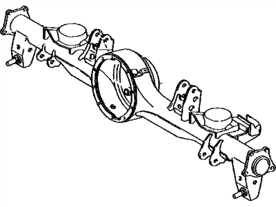 Lexus 42110-60B00 Housing Assy, Rear Axle