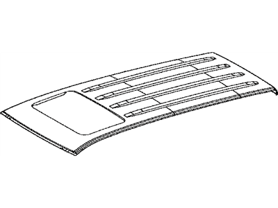 Lexus 63111-60590 Panel, Roof