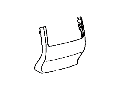 Lexus 58923-60060-C0 Panel, Console Rear End