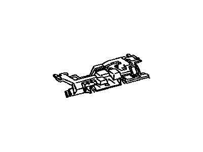 Lexus 55606-60080 Cover Sub-Assy, Instrument Panel Under, NO.1