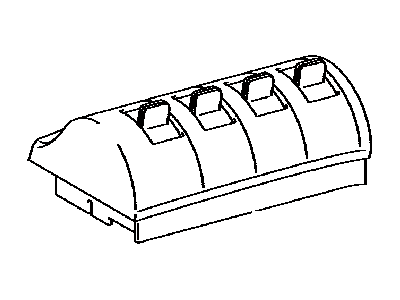 Lexus 84010-60B30 Control & Panel Assembly