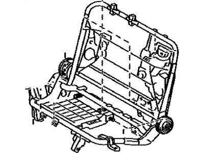 Lexus 79260-60020 Spring Assy, NO.2 Seat Cushion, RH