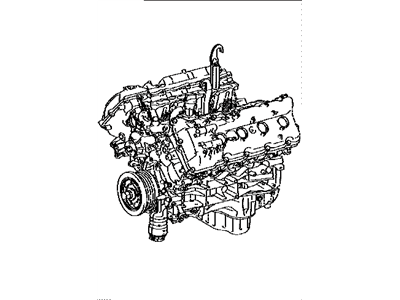 Lexus 19000-38271 ENGINE ASSY, PARTIAL