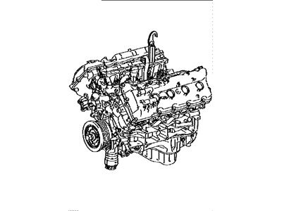 Lexus 19000-38620 Engine Assy, Partial