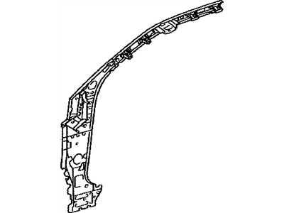 Lexus 61013-60010 Panel Sub-Assy, Side, Inner RH