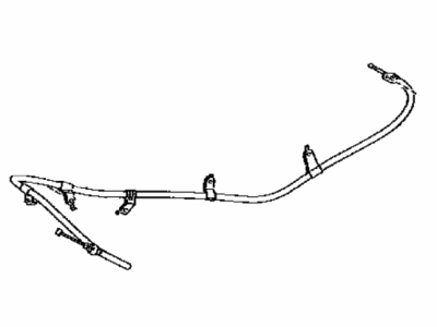 2010 Lexus LX570 Parking Brake Cable - 46420-60090