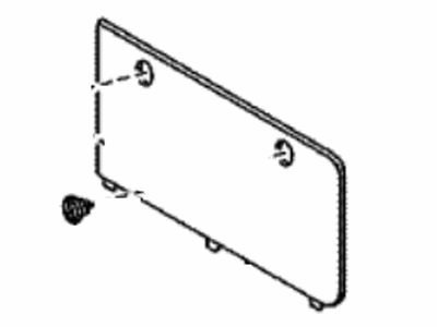 Lexus 64880-60021-C0 Trim Assembly, Back Door