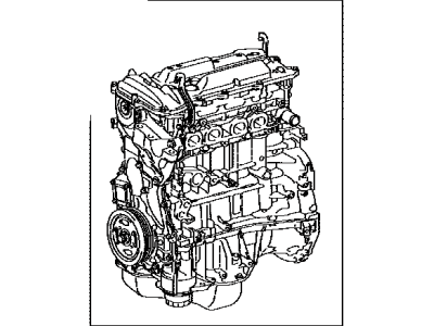 Lexus 19000-31E50 Engine Assy, Partial