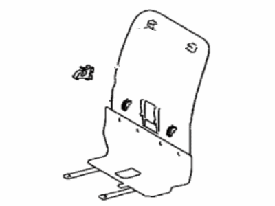 Lexus 71706-60112-C5 Board Sub-Assembly, FR S