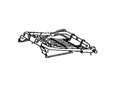 Lexus 79201-60110 Frame Sub-Assembly, NO.2