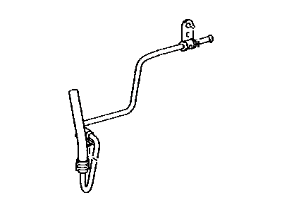 Lexus 44406-33061 Power Steering Return Tube Sub-Assembly