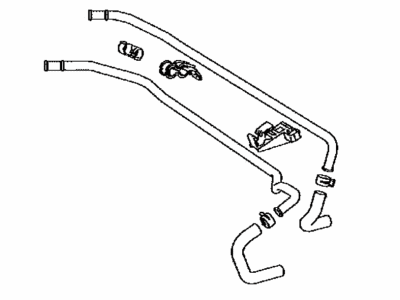 Lexus 87207-60241 Pipe & Hose Sub-Assembly