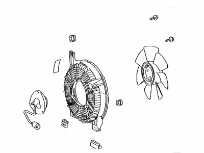 Lexus GX460 Fan Blade - 88590-60090