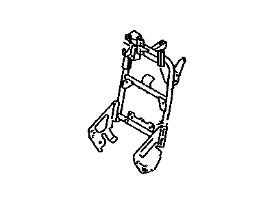 Lexus 71305-60120 Frame Sub-Assembly, Center