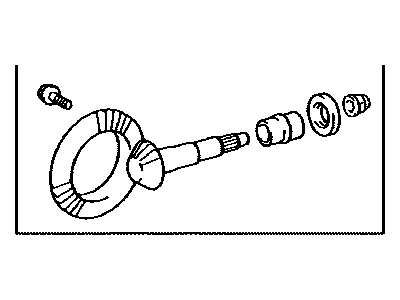 Lexus 41201-80785 Final Gear Kit, Differential