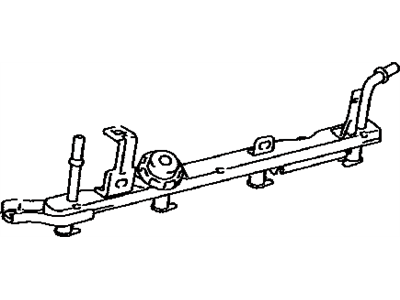 Lexus 23808-38021 Pipe Sub-Assembly, Fuel