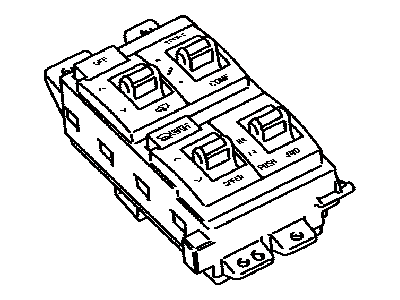 Lexus 84970-24180 Switch Assembly, COMBINA