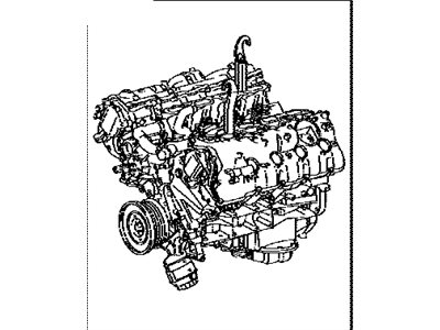 Lexus 19000-38590 Engine Assy, Partial