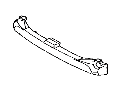 Lexus 52611-60080 ABSORBER, Front Bumper