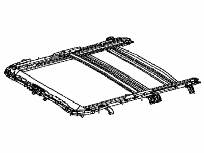 Lexus 63203-60100 Housing Sub-Assy, Sliding Roof