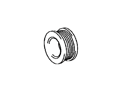 Lexus 27411-38090 PULLEY, ALTERNATOR