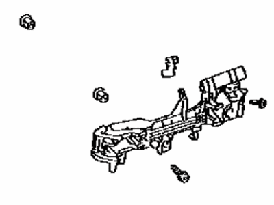 Lexus 69202-60020 Front Door Outside Handle Frame Sub-Assembly, Left