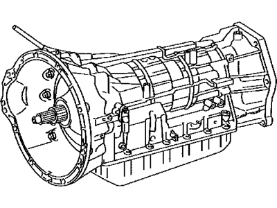 Lexus 35000-35B70 Transmission Assembly