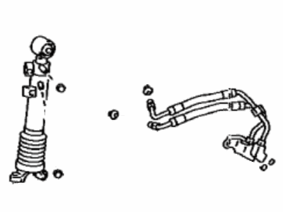 Lexus 48007-60021 Cylinder Sub-Assembly, Front